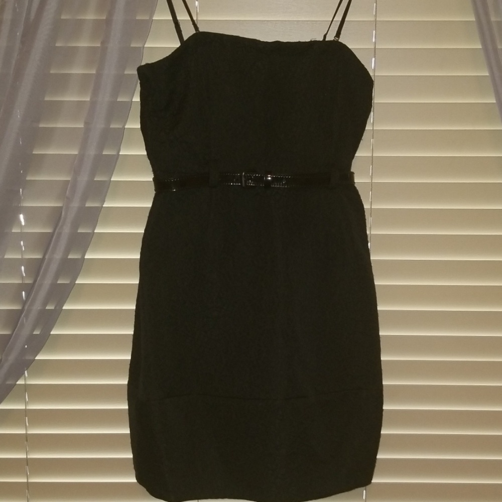 Theory black cocktail dress